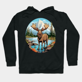 Canadian moose Hoodie